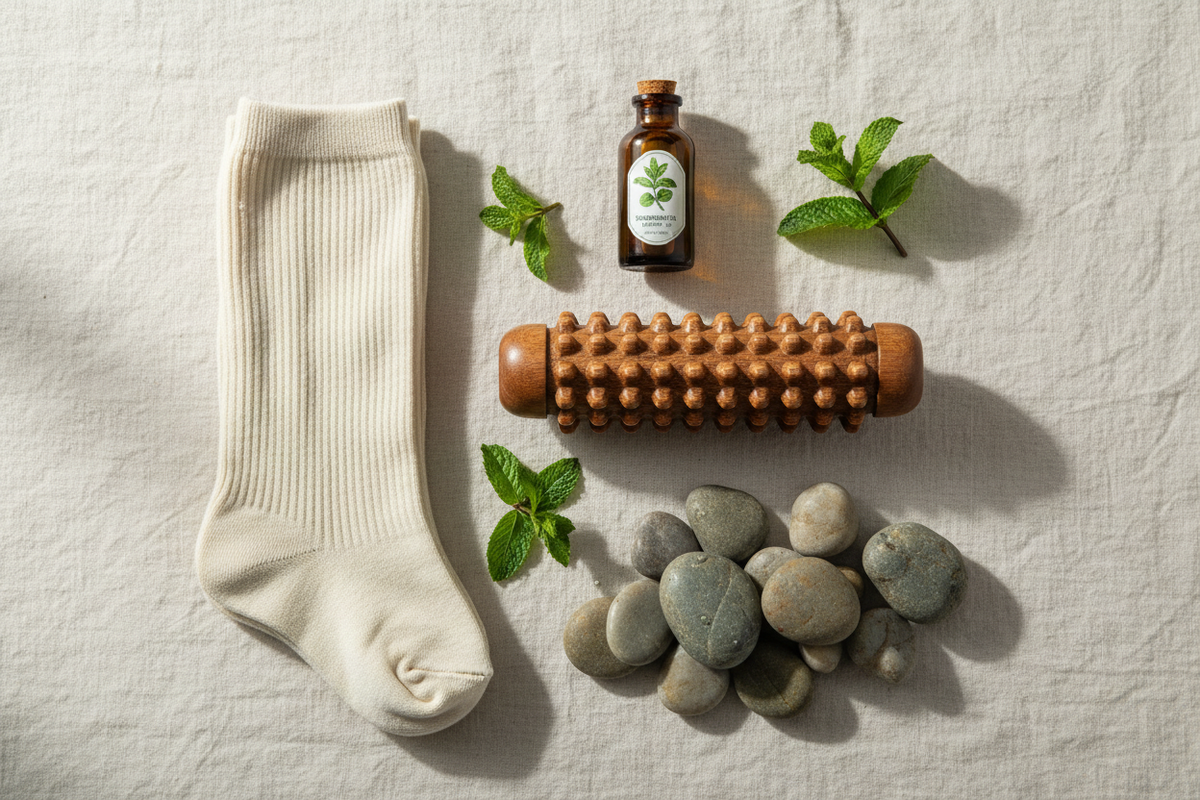 Foot & Leg Recovery - Flat Lay